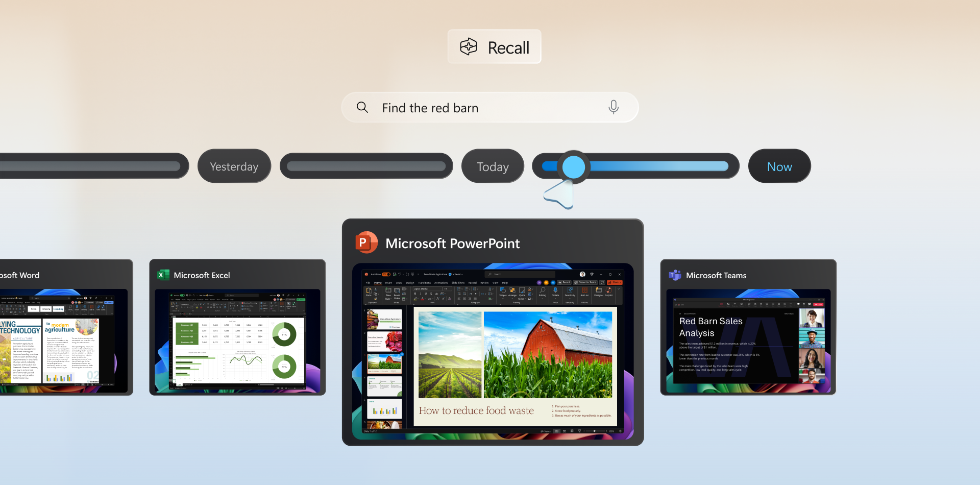 Windows Recall product screenshot